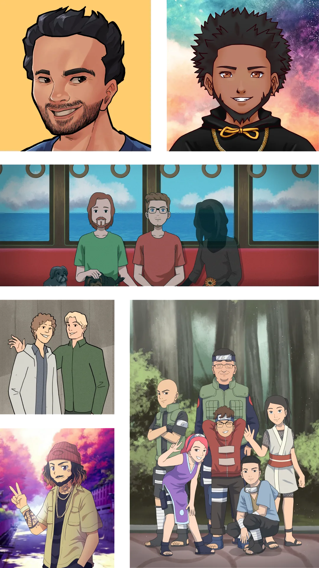 Cartoon Portrait illustration 2