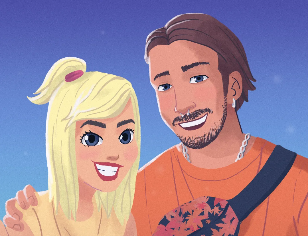 Cartoon Portrait project preview